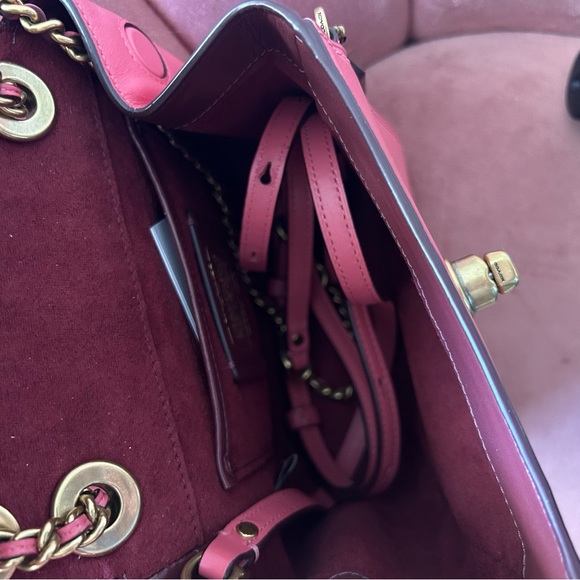 Pink Coach Parker convertible backpack - Picture 4 of 7